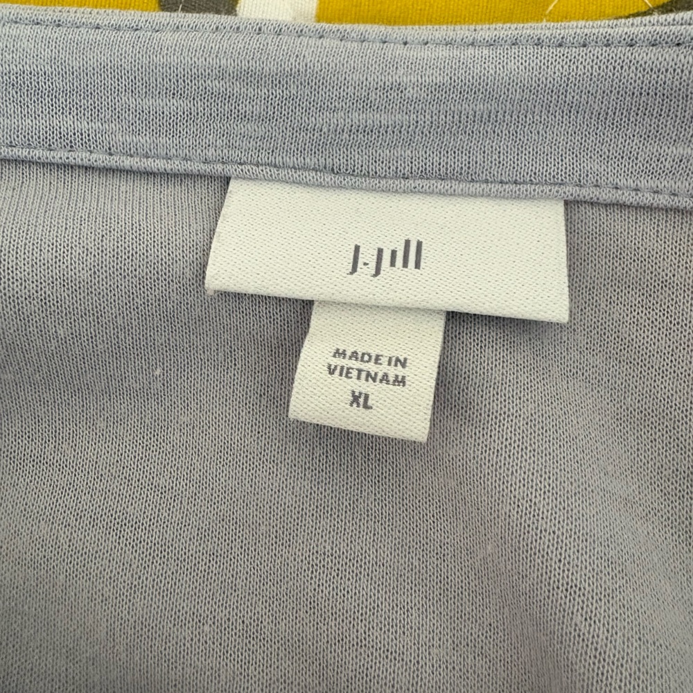 JJill Blue Pull-Over